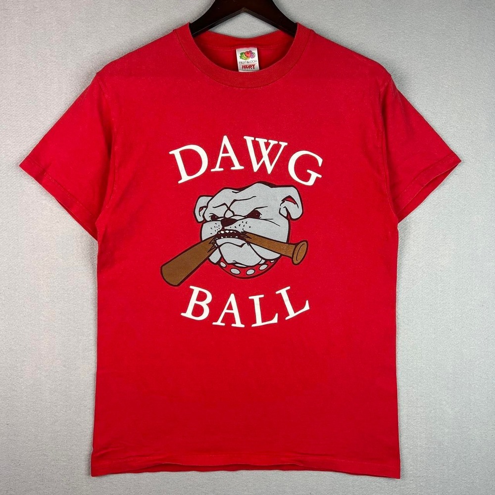Dawg Ball University of Georgia Baseball Red Tee Shirt